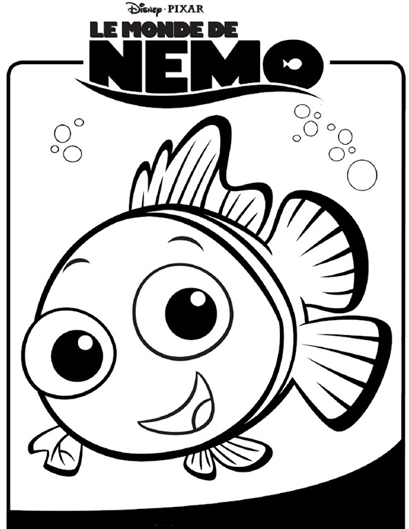 coloriage le monde de nemo